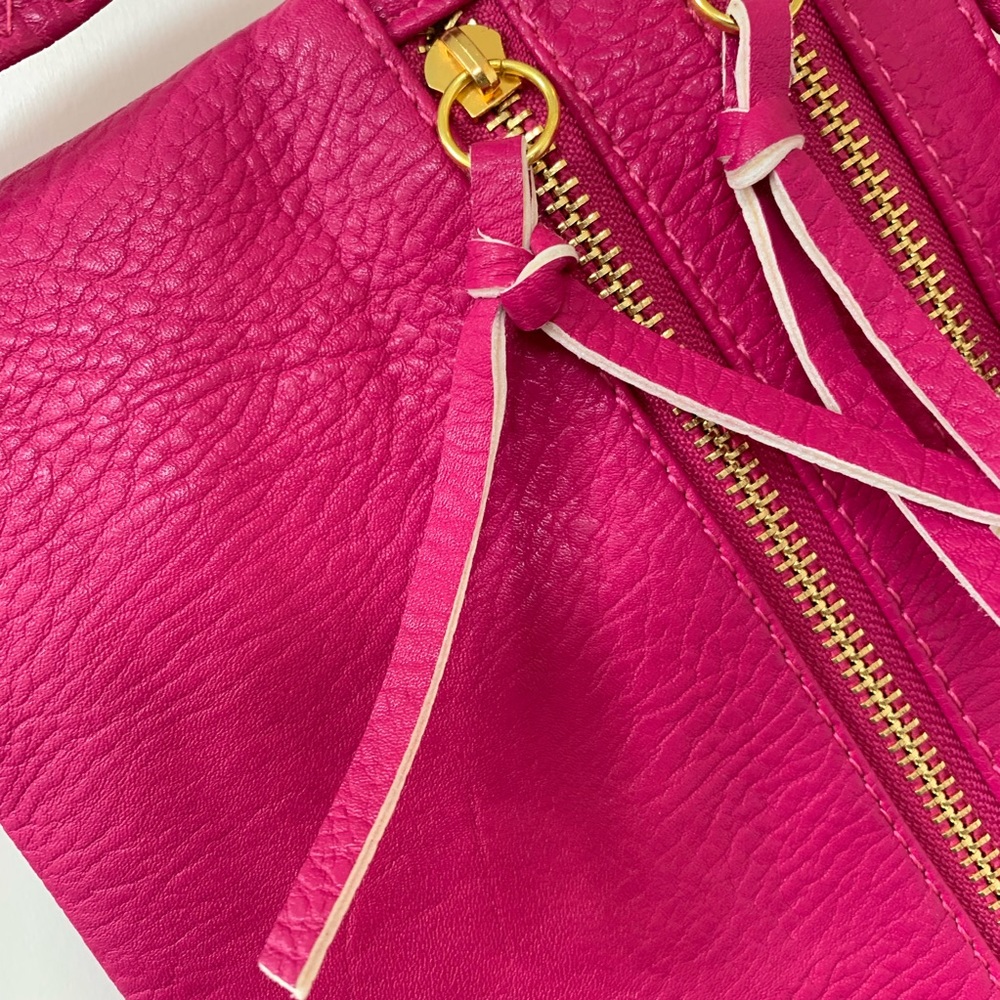 Fuschia Cross-Body/Wristlet Purse - NWOT - Picture 3 of 7